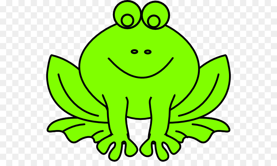 Baum-Frosch Malbuch, Kind clipart - grüne Frosch cartoon