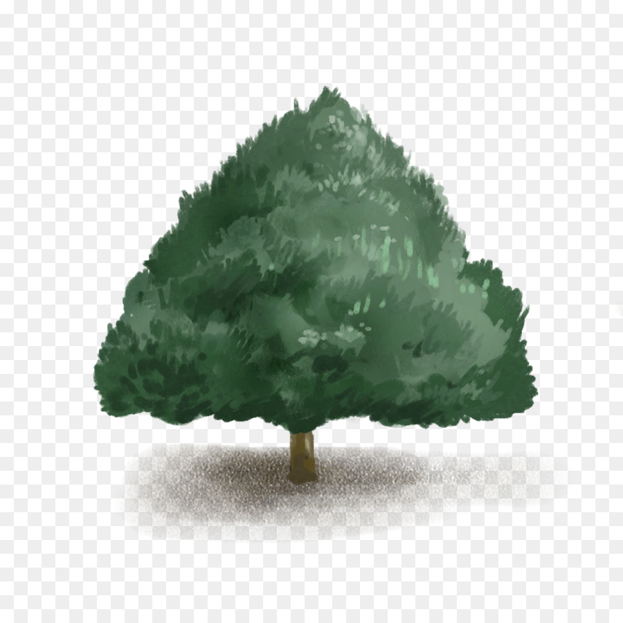 Grüner Baum Google-Bilder-Computer-Datei - cartoon dark green tree