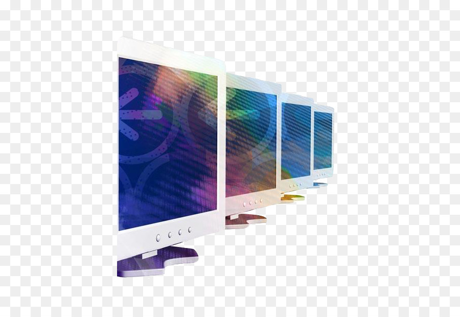 Computer Desktop Fotografia, Illustrazione - Colore frecce schermo del computer