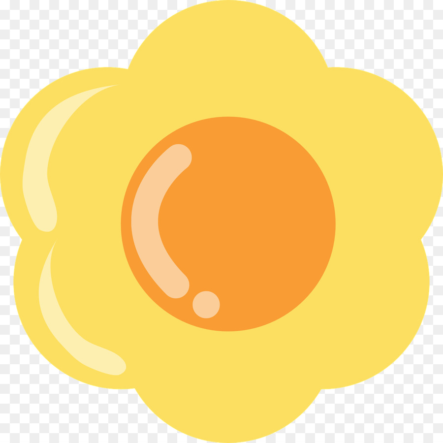 Cerchio giallo Clip art - giallo uovo