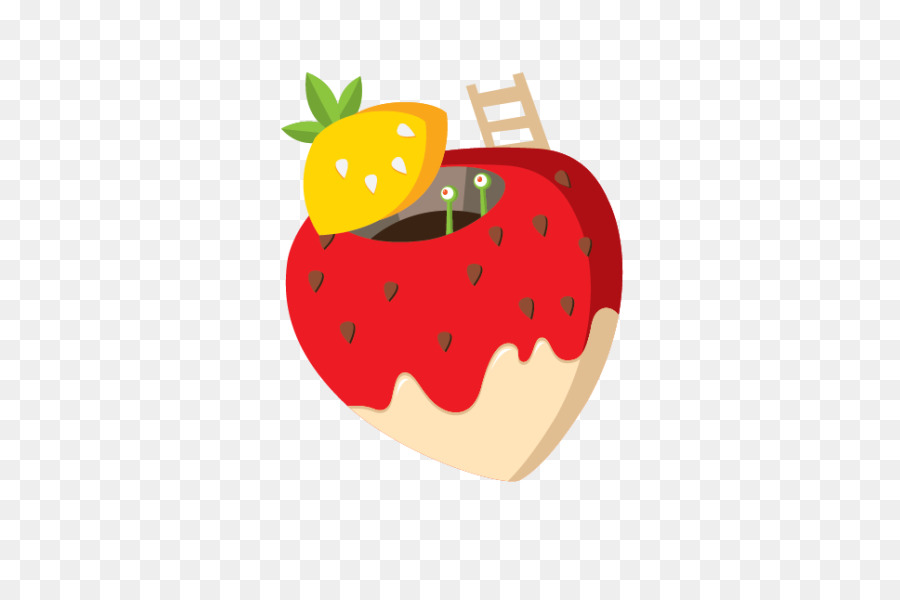 Saft-clipart - Erdbeer Frucht