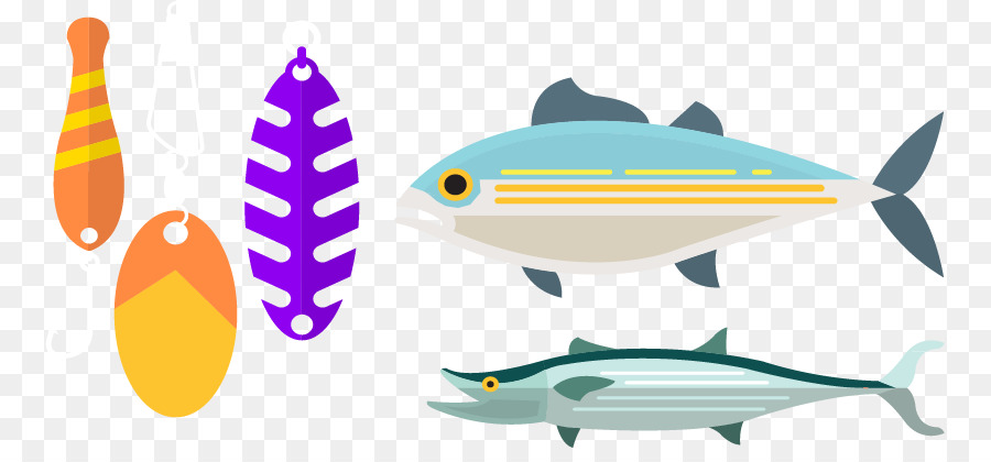 Cá nổi câu Cá Clip nghệ thuật - Cá nổi câu cá PNG véc tơ liệu