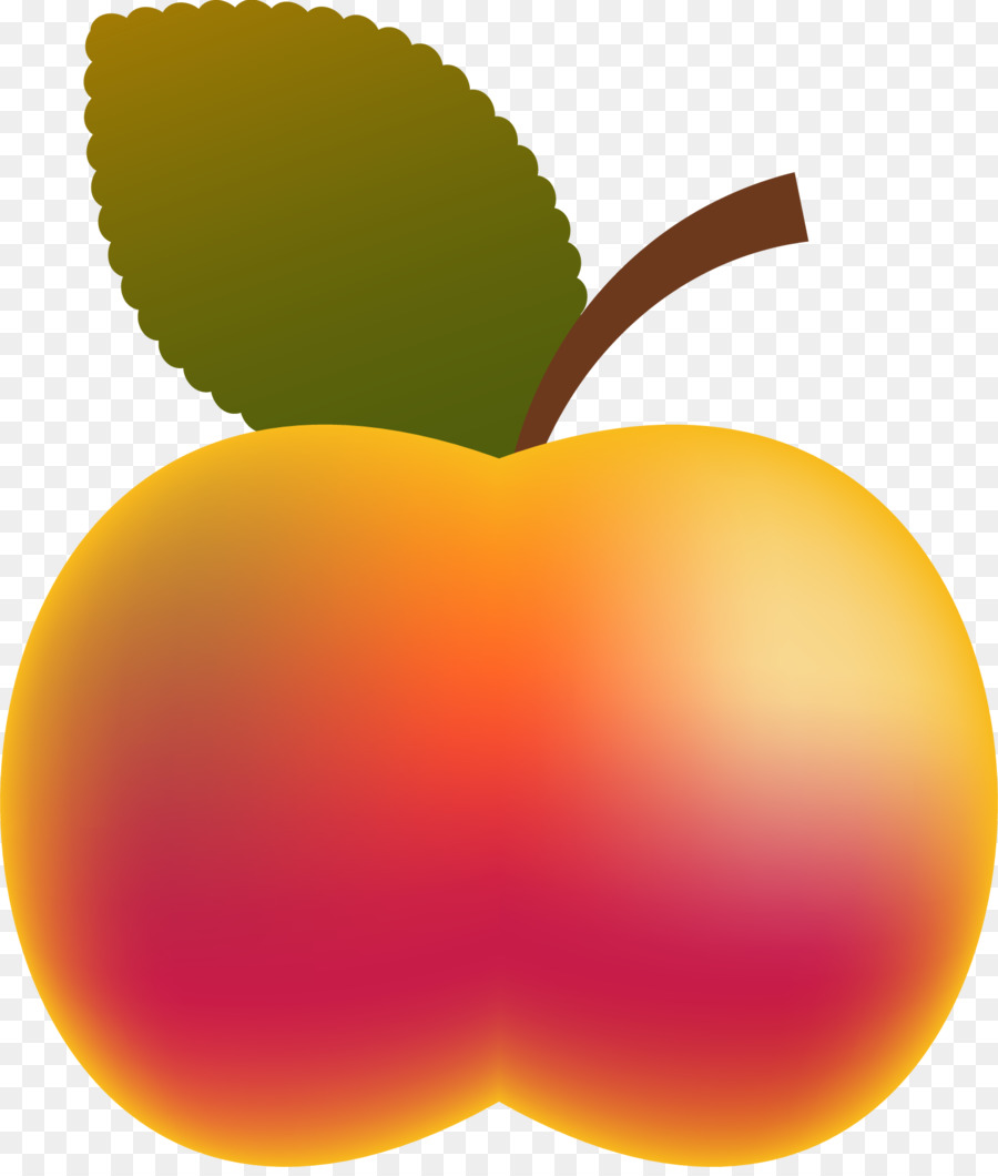 apple illustrazione - Una mela
