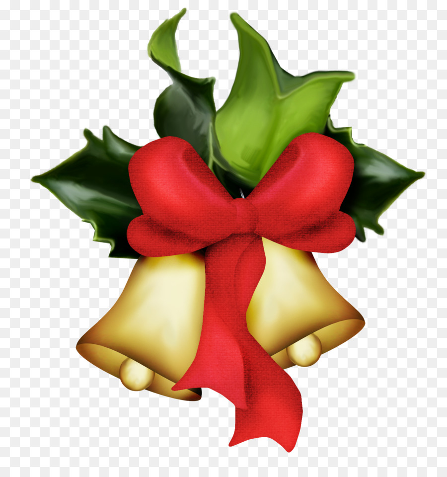Santa Claus Giáng sinh Clip nghệ thuật - Lá trang trí bell