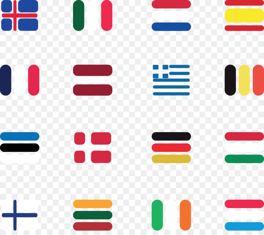 Dänemark Europäische Union Flagge Europa Flagge von Italien - Danish flag-design in Europa