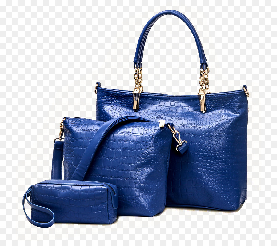Tasche Handtasche Blau Wallet - Blaue Säcke