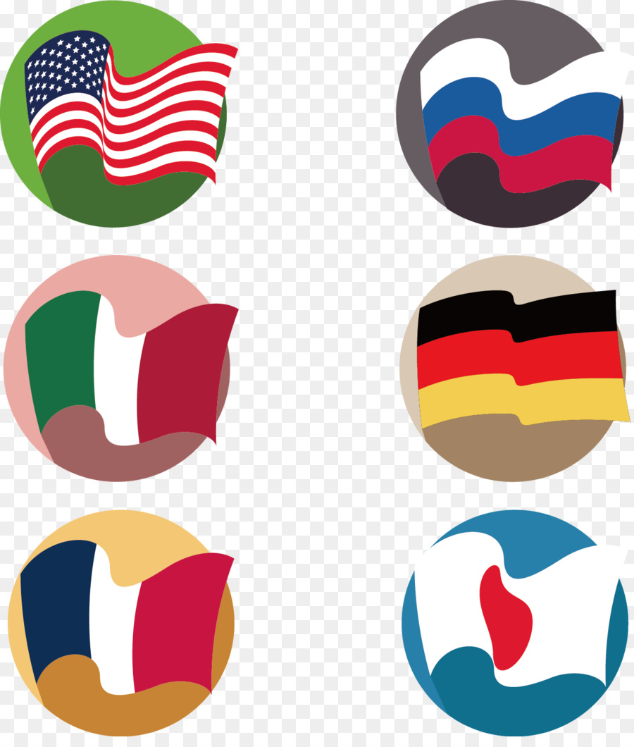 Flag of Germany-Flag of Deutschland-Illustration - Vektor Flagge gemalt