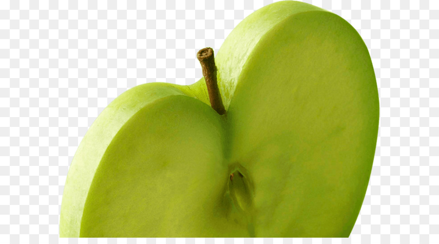 Granny Smith close-up - Ein grüner Apfel