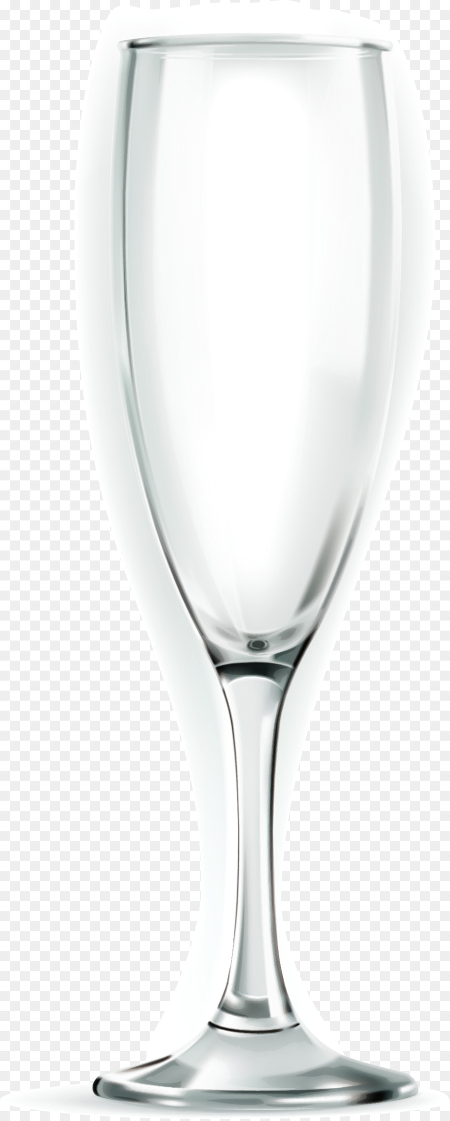 Cocktail-Becher Glas - Eine Vektor-Karte