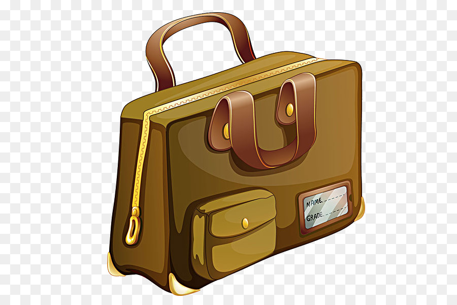 Suitcase Cartoon