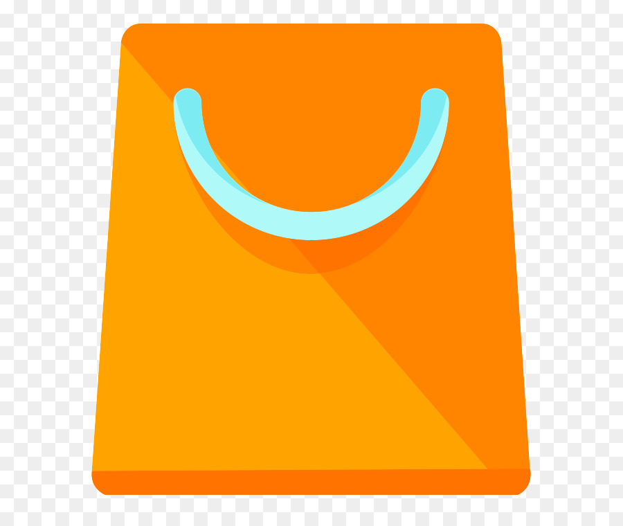 Tasche Cartoon-Symbol - Orange Tasche