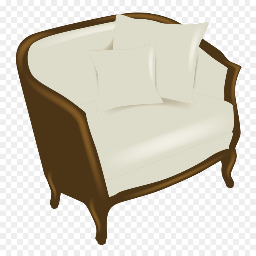 Couch Clip art - Vektor-europäischen Stil sofa