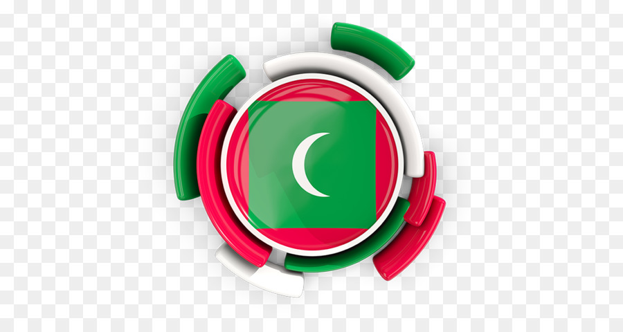 Lizenzfreie Stock Fotografie Illustration - Malediven Nationalflagge
