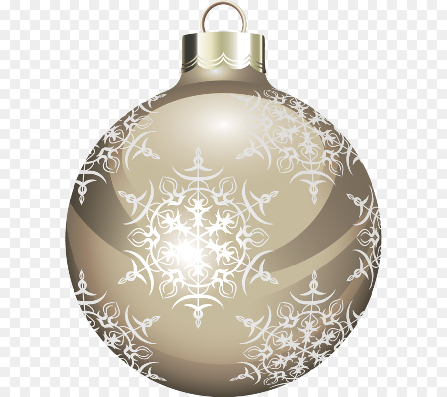 Weihnachten ornament Silber Clip-art - Grau Christmas ball