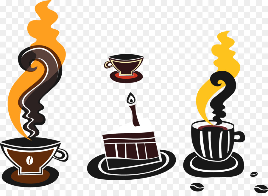 Kaffee-Tasse-Trinken-Symbol - Vektor-Kaffee-Symbol