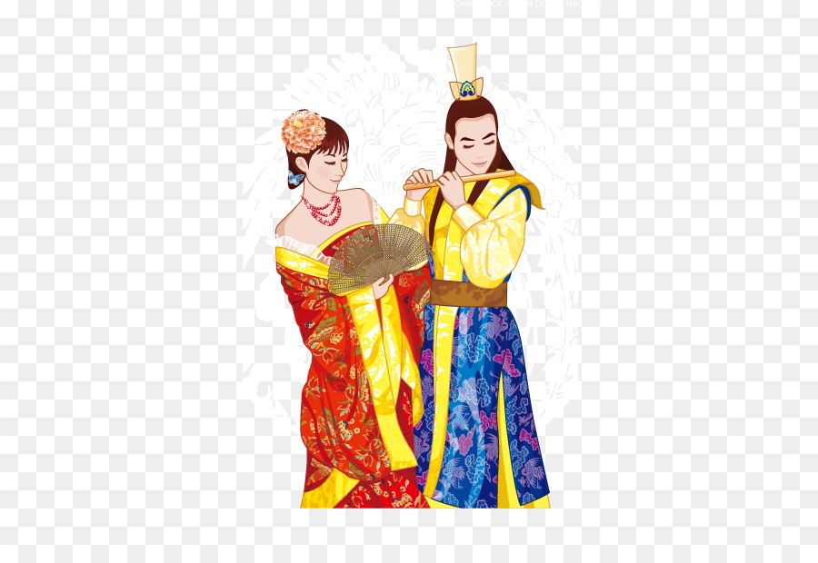 Cina Cartoon dramma in Costume Fotografia - matrimonio cinese