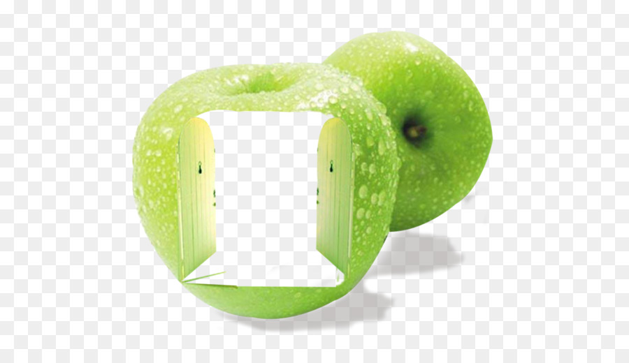 Granny Smith Apfel - Kreativer grüner Apfel