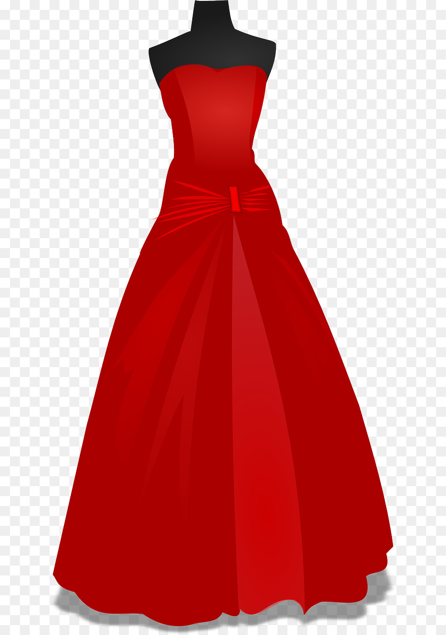 Kleid Prom Formalen Kleid tragen Clip art - der rote wedding
