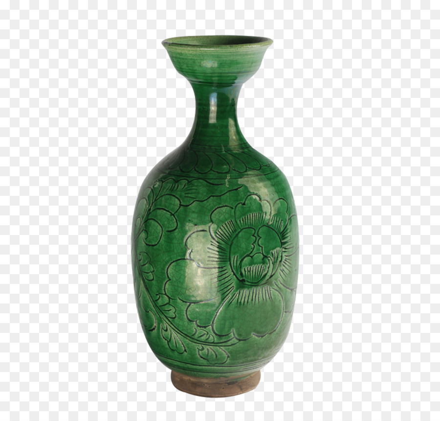 Dinastia Song Impostare Museo della Ceramica smalto - verde bottiglia
