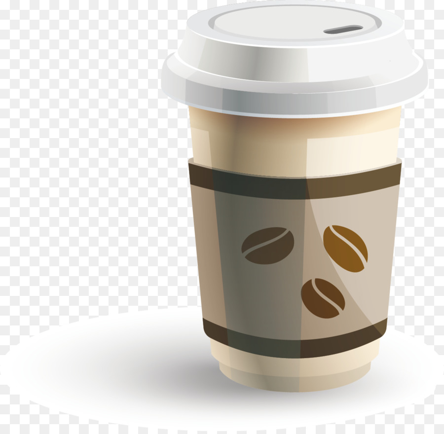 Cà phê và bánh rán cà Phê và bánh rán - Cà phê véc tơ yếu tố