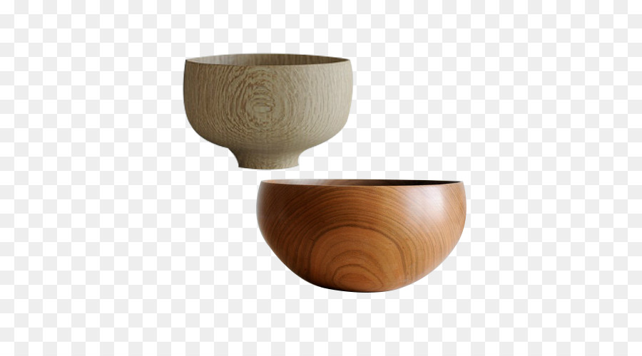 Schüssel Keramik-Holz-Becher - Keramik-Holz-Stäbchen