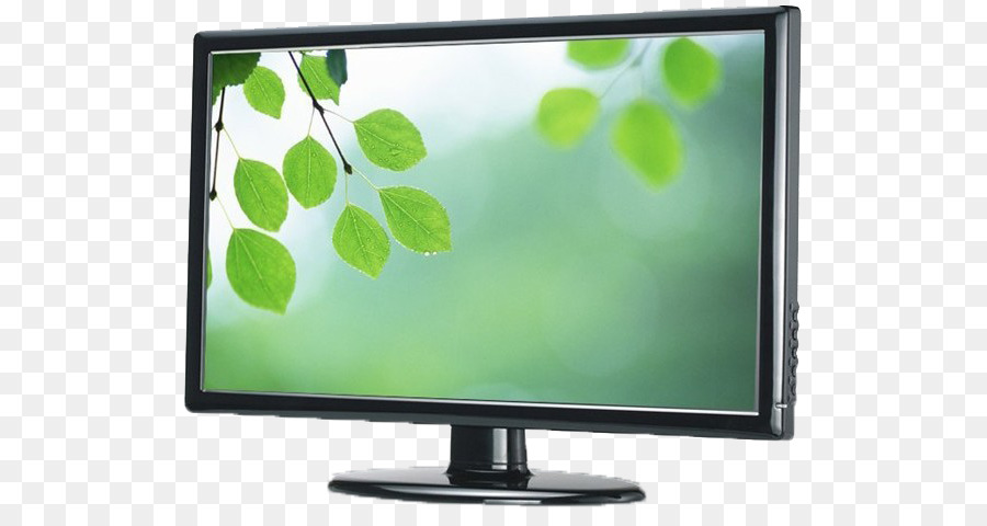 Grüne Blattfarbe Handy Wallpaper - LCD TV Produkten in der Art