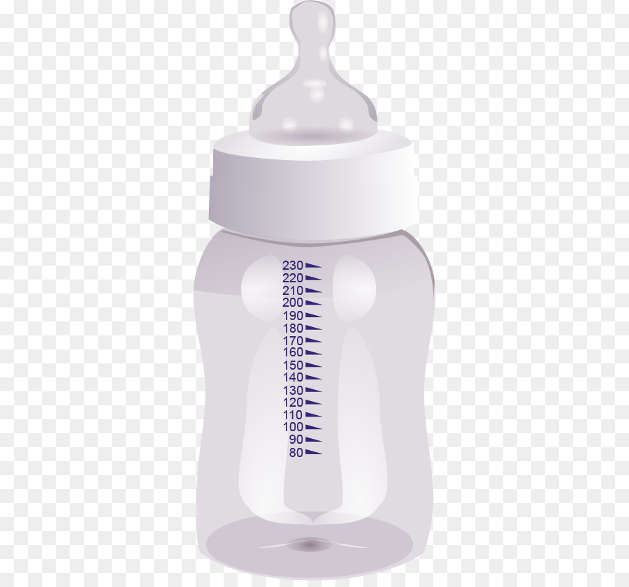 Biberon di Latte Neonato Clip art - vettore bottiglia