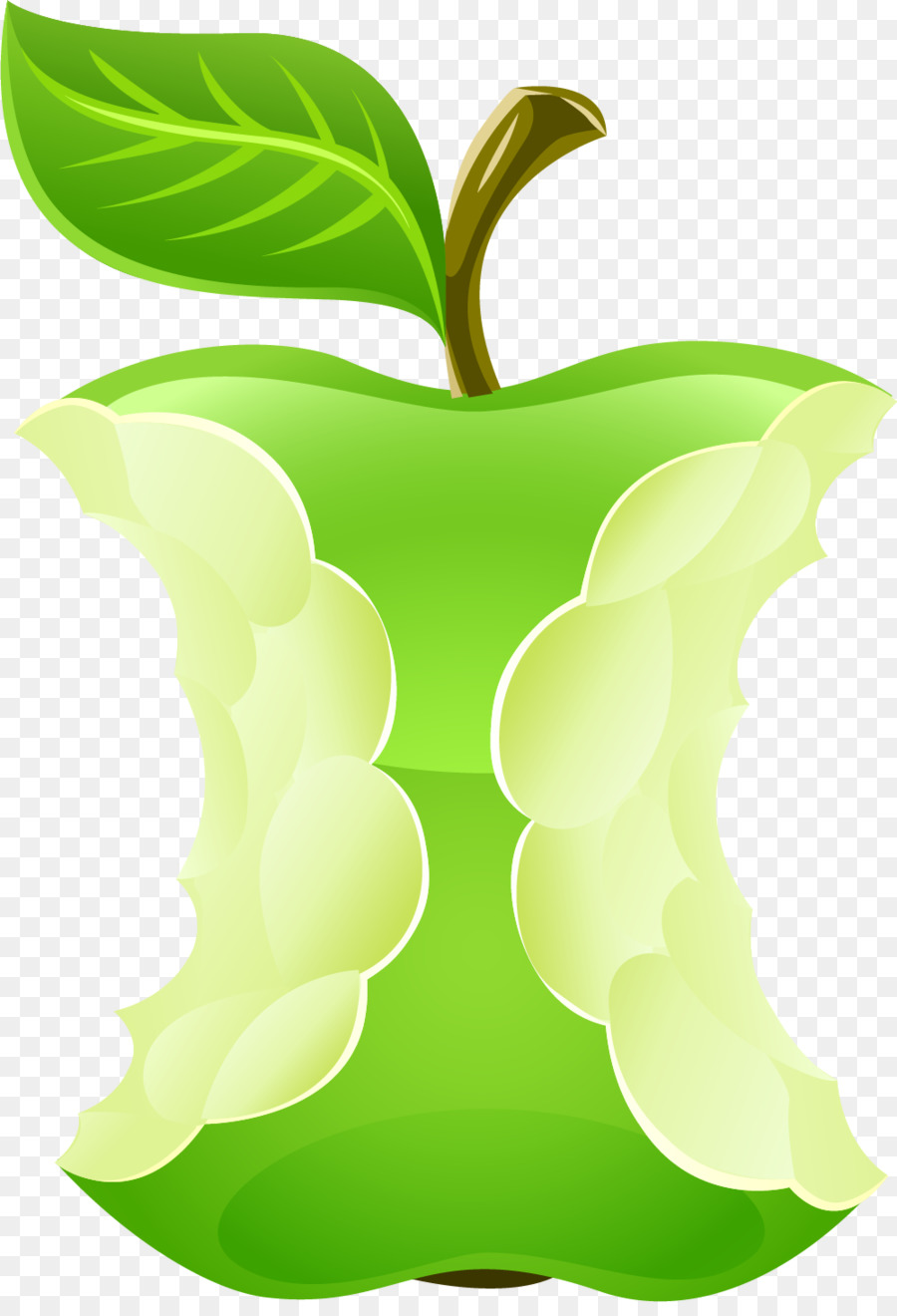 Mela - Cartoon mela verde