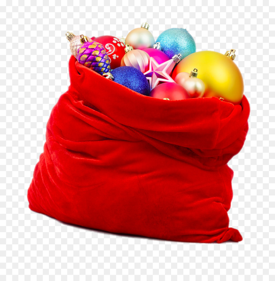 Babbo Natale Rosso Regalo Di Natale - Borsa a sfera rossa HD