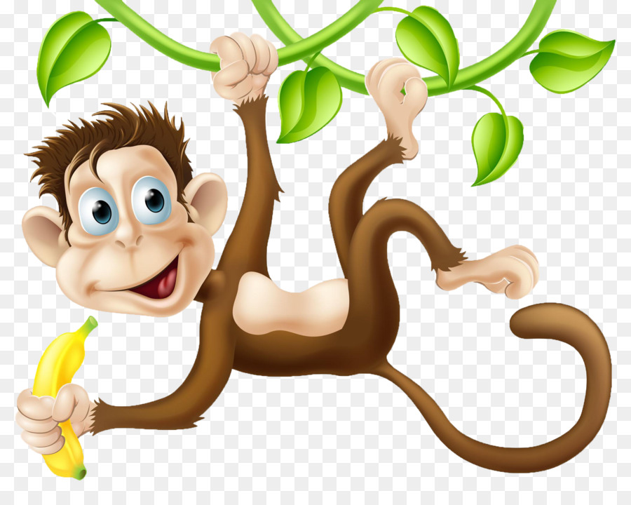 Tinh tinh phim Hoạt hình Khỉ Clip nghệ thuật - Dây leo của con khỉ nhỏ png  tải về - Miễn phí trong suốt Hành Vi Con Người png Tải về.