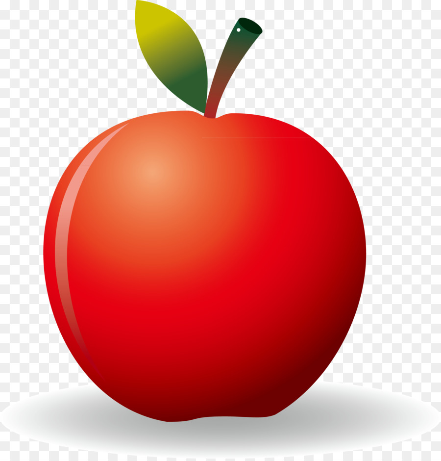 apple foglia - Mela rossa foglia elementi