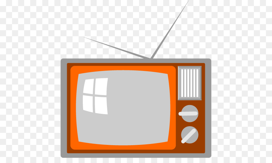 Fernseher Symbol - Flat-TV Symbol