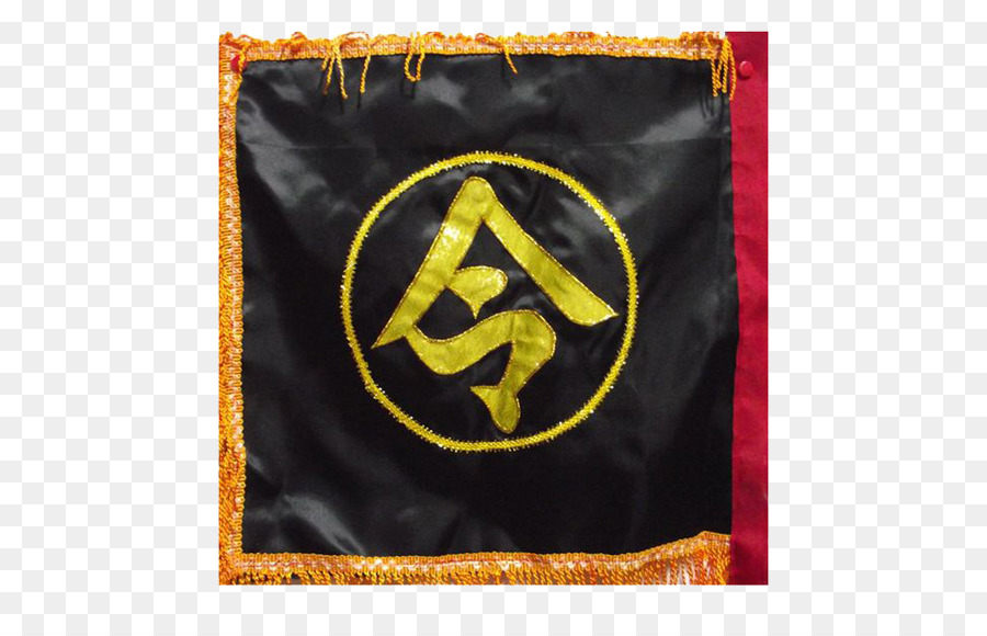 Buddhistische fahne Gottheit - Hand aus der Flagge