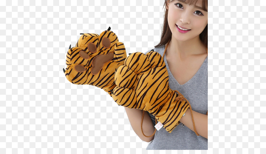 Tiger-Handschuh-Finger Taobao JD.com - Die Frau mit den Pfoten Handschuhe