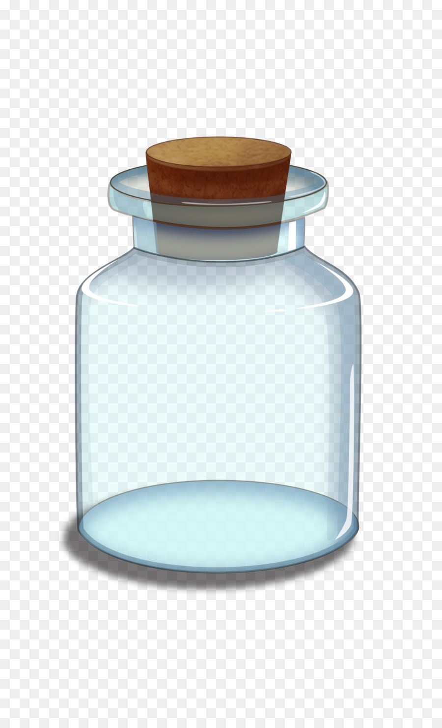 Glasflasche - Driften Flasche