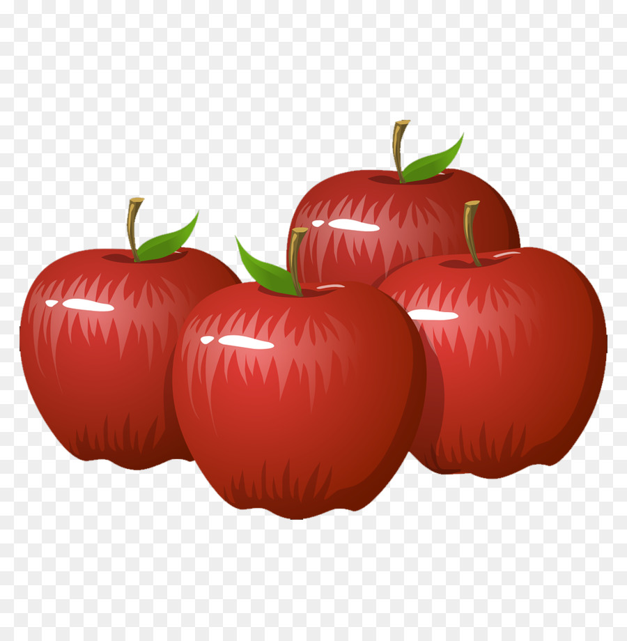 Apple Freier content clipart - Cartoon Roten Apfel