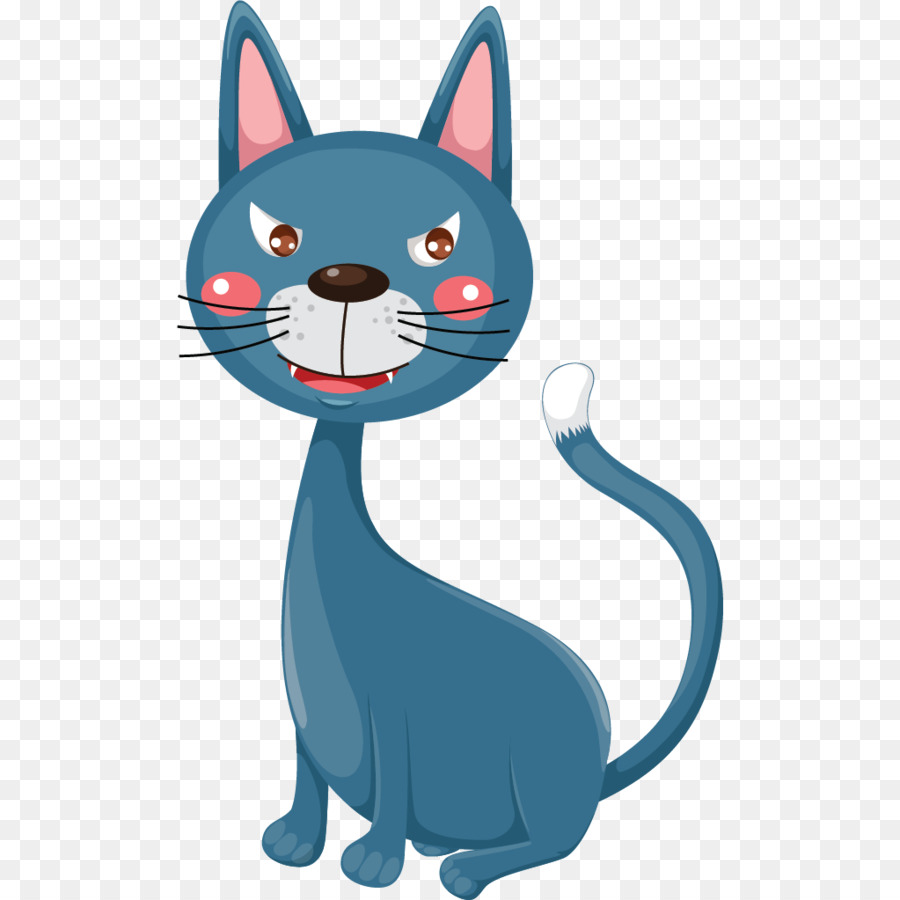 Gattino Cucciolo Di Cane Del Gatto Suoni Di Animali: Baby Farm Gioco - Blu cartone animato gatto