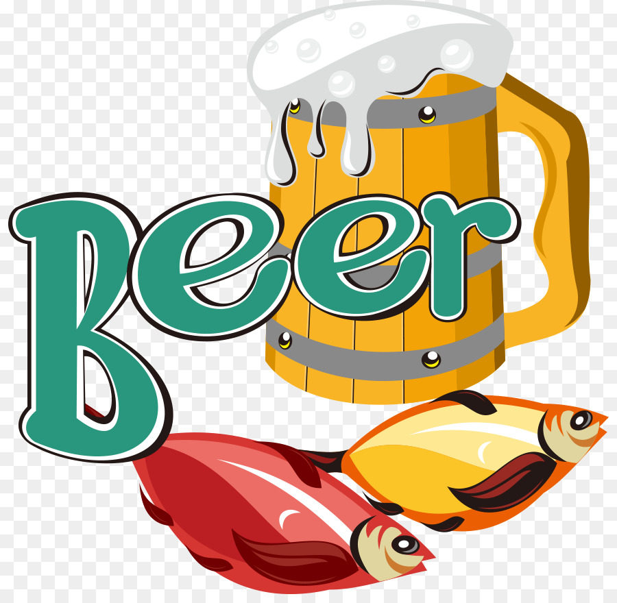 Bier Fisch Vecteur - Vektor, Bier und Fisch
