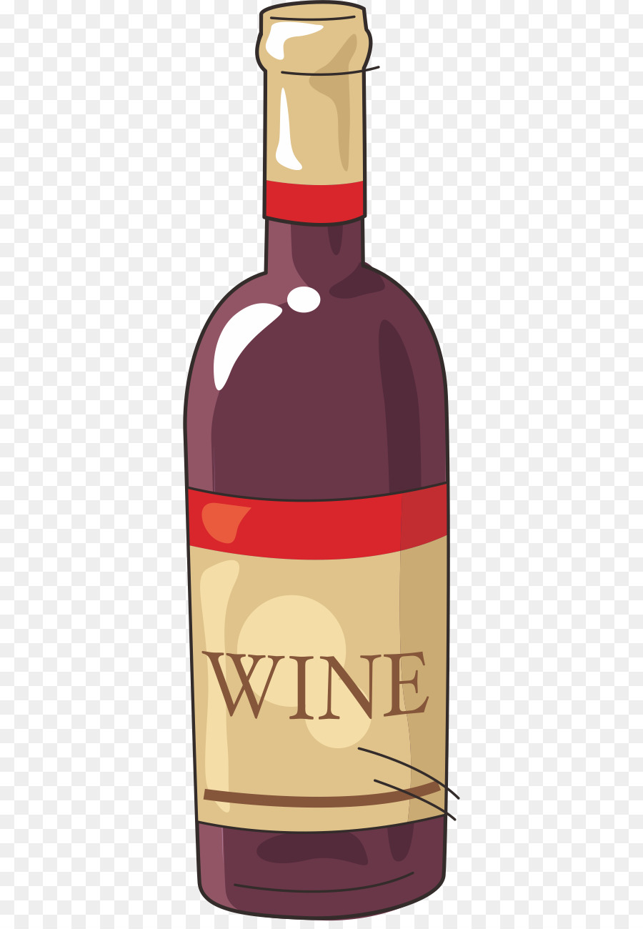 Vino Rosso Bottiglia Di Liquore - creative bottiglia