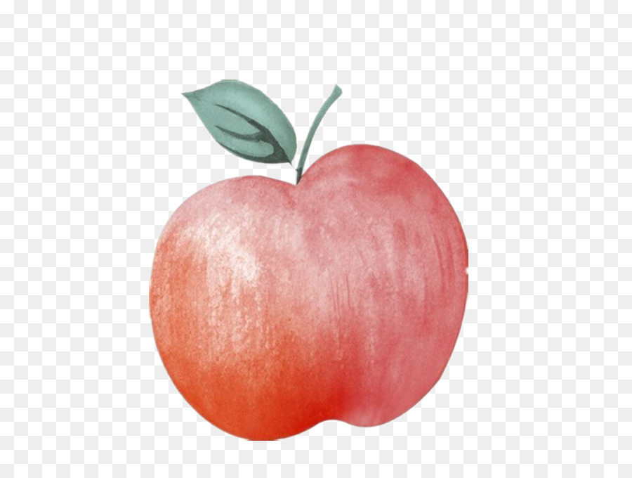 Apple Illustrator Illustrazione - Disegnati a mano illustrazione di mela rossa