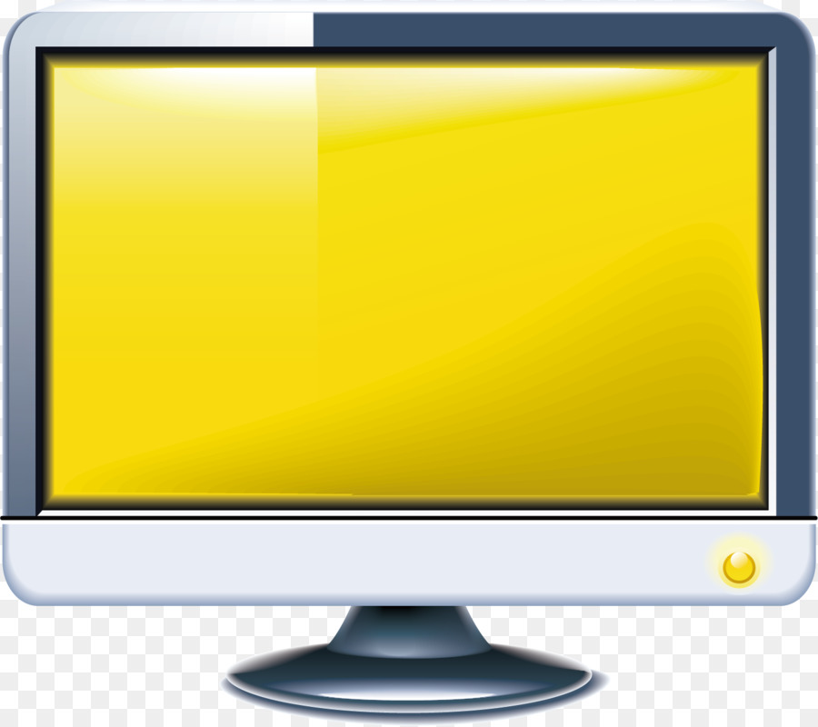 LED-Hintergrundbeleuchtung und LCD-Fernseher LCD-Fernseher-Computer-monitor-Symbol - TV png Vektor material