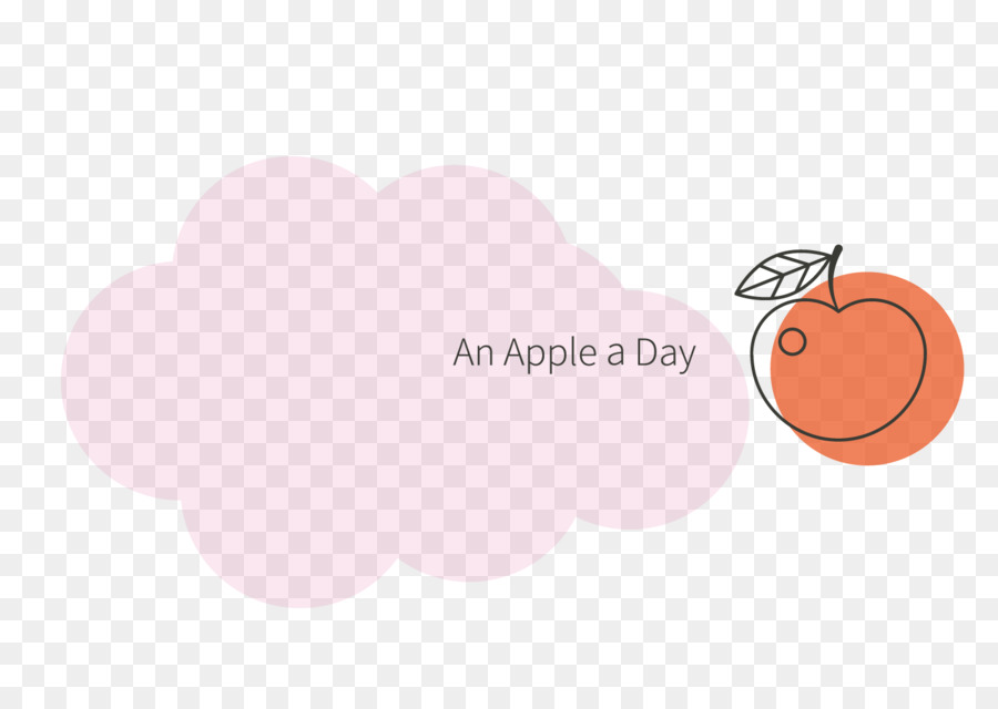 Marke Muster - Eines Tages ein apple
