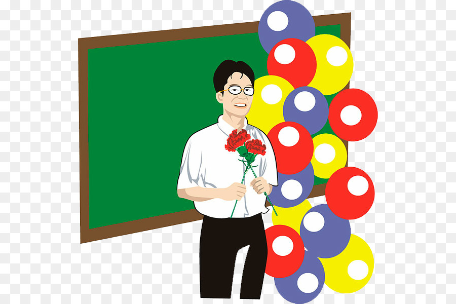 Schule-Lehrer-Zeichnung - Cartoon-Raum Lehrer