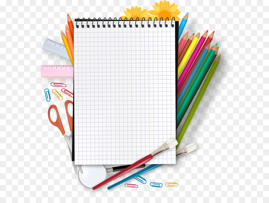 Die Schule Grundschule Schuljahr Klasse - Hand farbige Muster Bleistift Schulbedarf