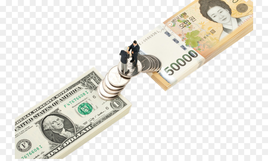 Microsoft PowerPoint-Vorlage Bank Geld - kreative Menschen stehen geschäftliche Zusammenarbeit auf den Münzen