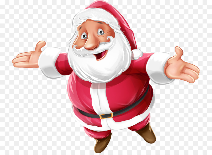 Santa Claus Hoạt Hình - dễ thương ông già noel