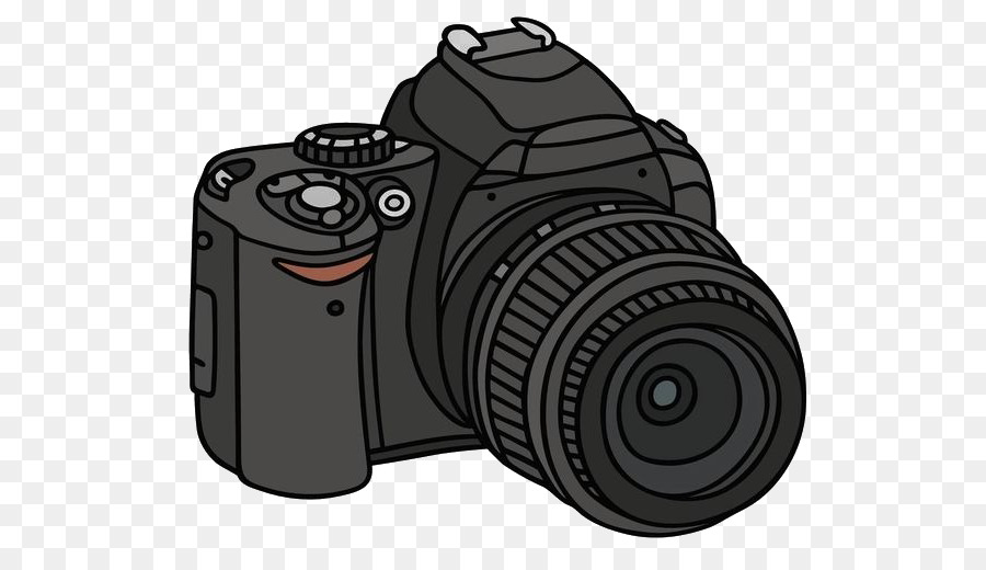 Ống kính đơn phản xạ máy ảnh, bản Vẽ Nhiếp ảnh - SLR nét đơn giản