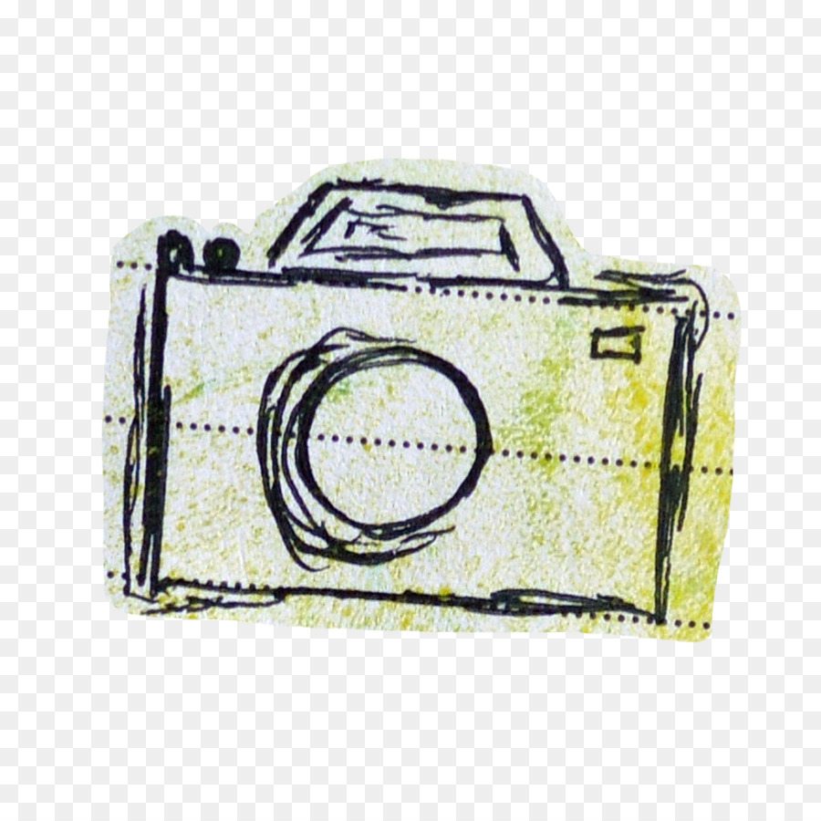 La pellicola fotografica Fotocamera Fotografia - Dipinto a mano la macchina fotografica