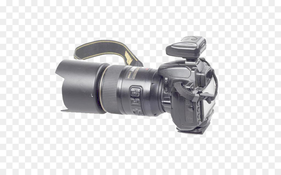 Microphone ống kính Đơn phản xạ máy ảnh Kỹ thuật số máy Đốt cháy-trong - Đen SLR