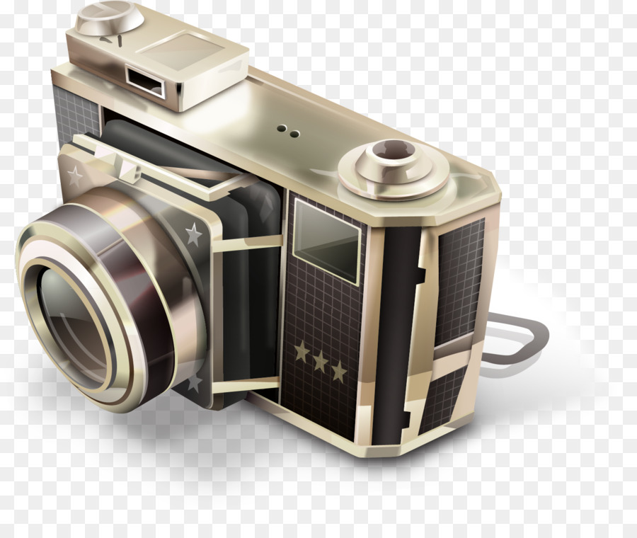 Icona di design, Icona di Download - Poster PNG fotocamera elementi vettoriali